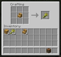 Image: Stairs give back 6 wheat and Blocks give back 4 wheat (as many as needed to craft one).